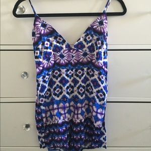 Tie dye romper