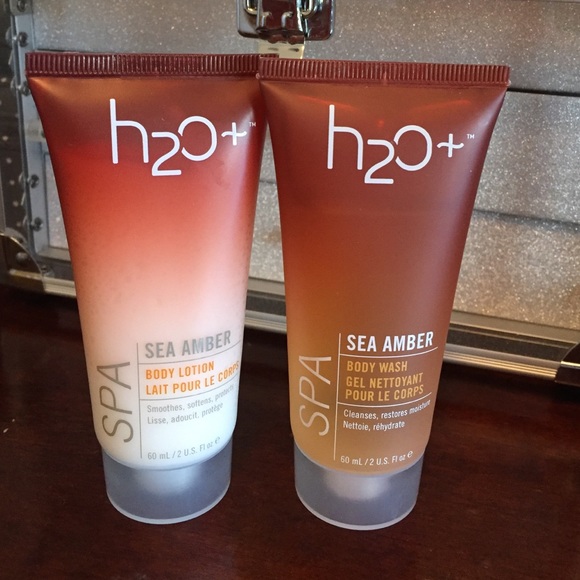 H2o Sea Amber travel set