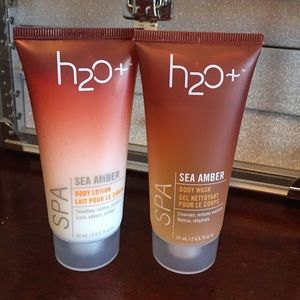 H2o Sea Amber travel set