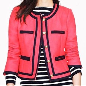 JCrew Lady Jacket Double-Serge Wool Sz4