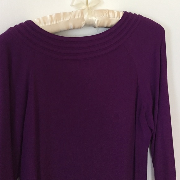 Diane von Furstenburg Purple Tunic Dress - Picture 3 of 4