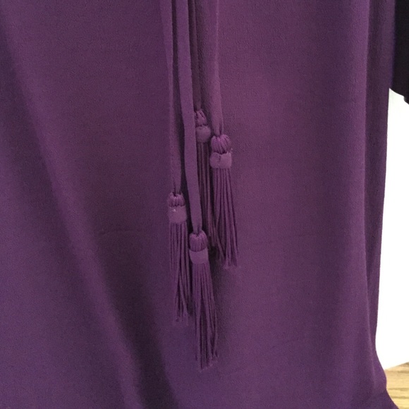 Diane von Furstenburg Purple Tunic Dress - Picture 4 of 4