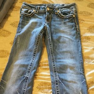 Miss me denim brand capris