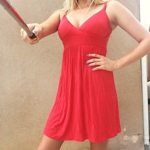 Coral Dress from Tillys
