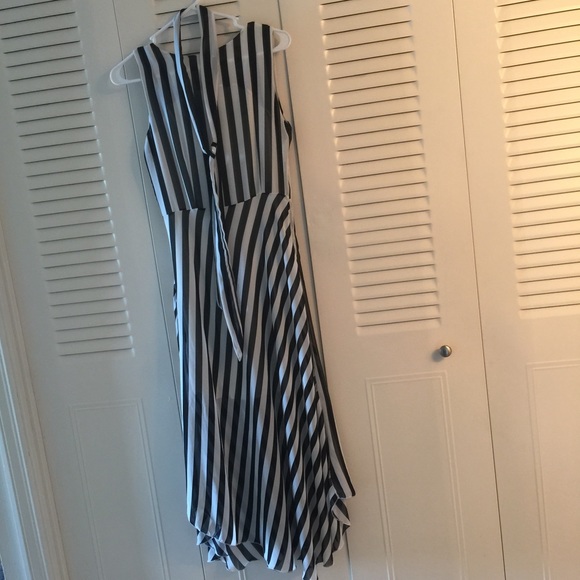 Maxi strip dress