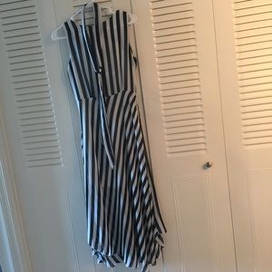 Maxi strip dress