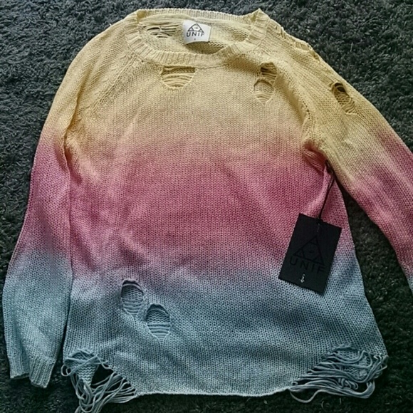 ❌SOLD❌ Unif Cotton Candy Sweater NWT