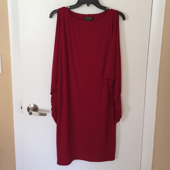 Lauren Ralph Lauren red dress - Picture 1 of 2
