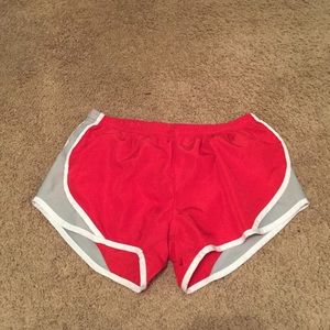 Red /gray Soffe shorts size M