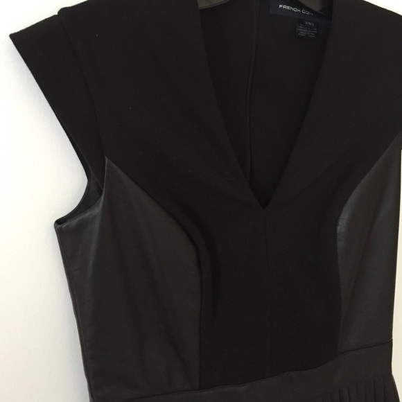 French Connection faux leather dress - Picture 3 of 3