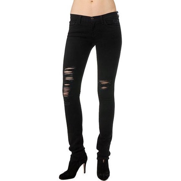 J brand torn Jett jeans 25