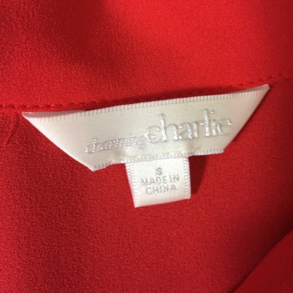 Button down sheer blouse - Picture 2 of 2
