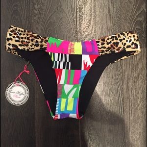 Mara Hoffman Side Ruched Bottom/ Size L.