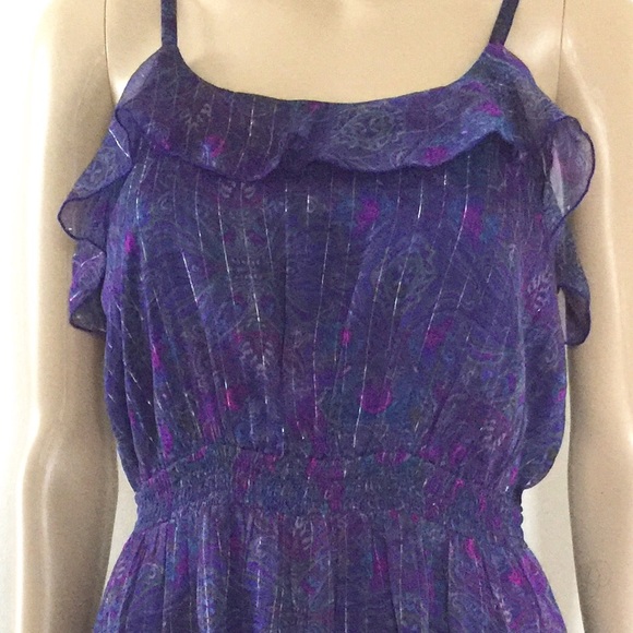 Express Paisley Print Maxi Dress - Picture 4 of 4
