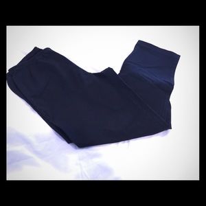 EUC Eileen Fisher black cotton pants