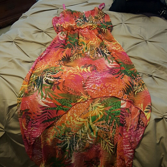 High low summer dress