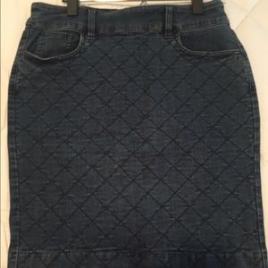 Denim skirt