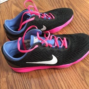 Pink, Purple, and Black Nike Training Zooms!