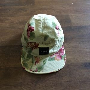 5 panel huf hat 🌺🌿🌴