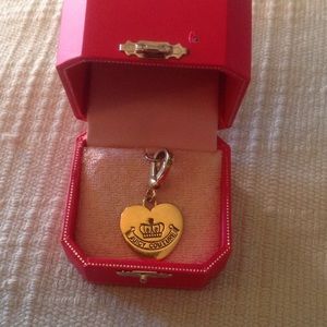 Juicy Couture Gold Tone Charm