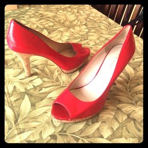 Red/Cork Heals | Nine West