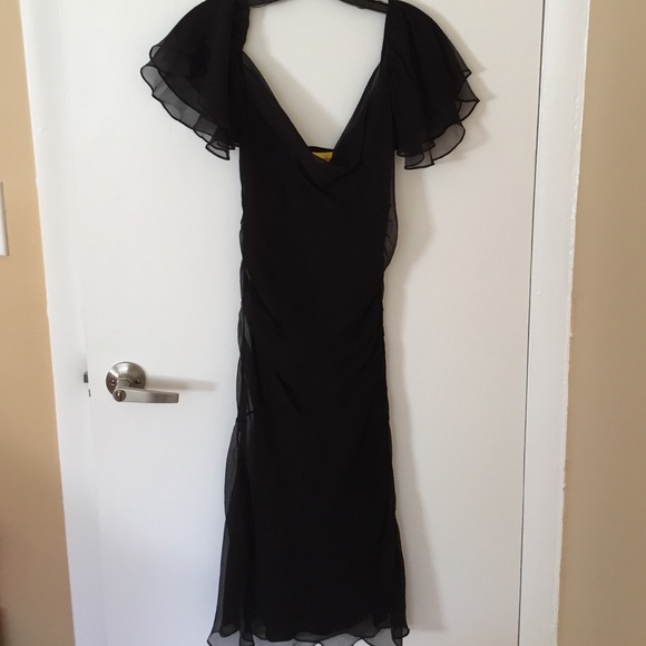 Catherine Malandrino black cocktail dress - Picture 1 of 2