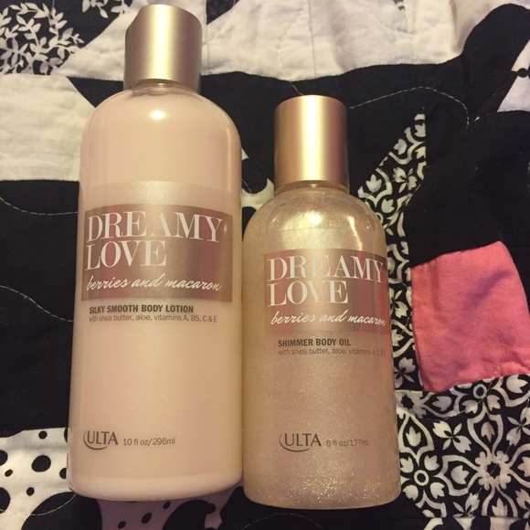Dreamy love lotion and body shimmer!