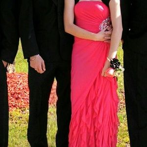 Coral Prom Dress