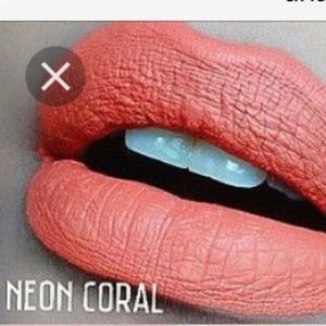 ABH Liquid Lipstick: neon coral