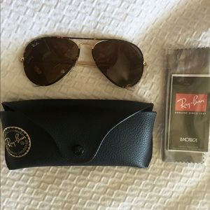 Tortoise shell Ray bans