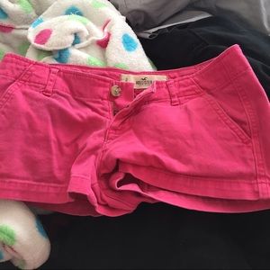 Hot pink Hollister shorts!
