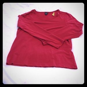 Eileen Fisher top in persimmon