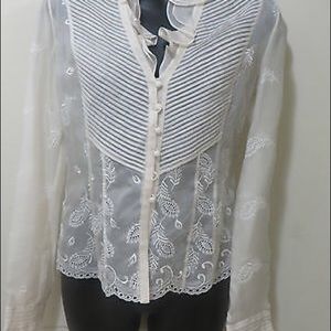 Kay Unger Formal Silk Blouse, Size 4