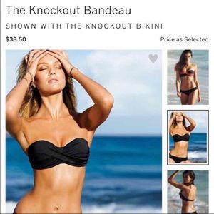 Victoria's Secret 34B Bandeau Bikini Top