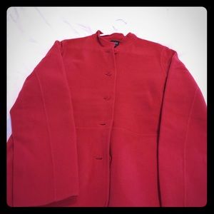 Eileen Fisher jacket in persimmon