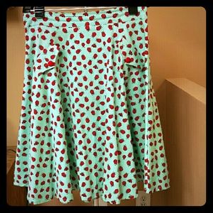 Voodoo Vixen Ladybug Skirt size XL