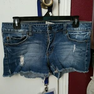 Jean shorts