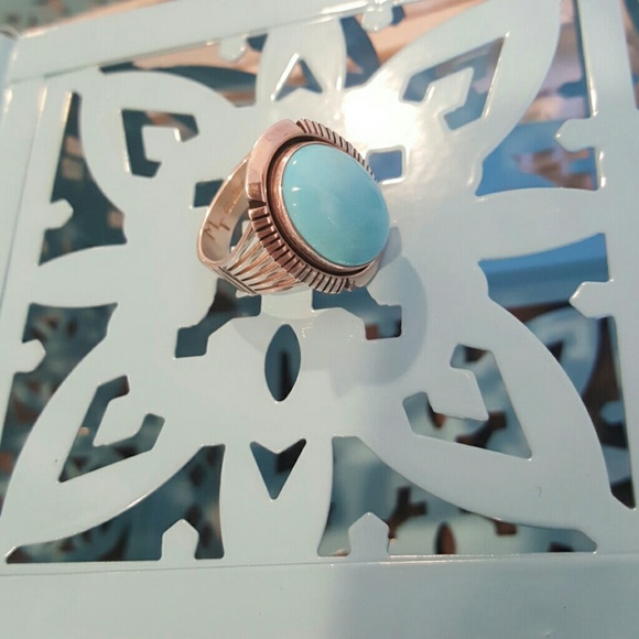 Handmade Jewelry - Sleeping Beauty Turquoise Ring