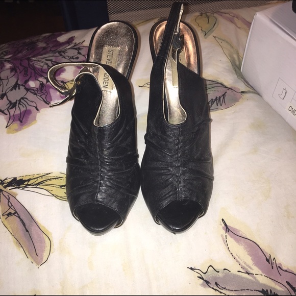 Steven Madden leather heel