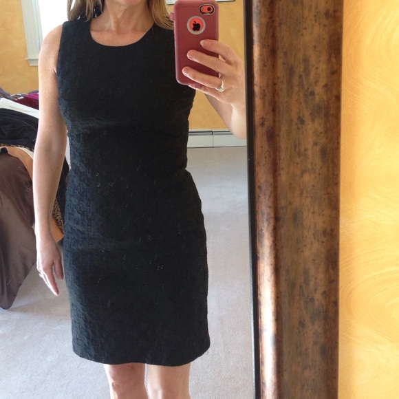 Black tank dress