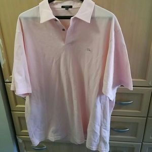 💯 authentic Burberry Pink men's t-shirt XXL