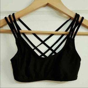 Strappy back bralette