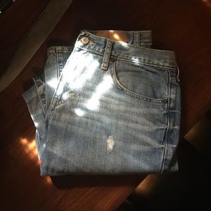 Mens lightly worn old navy jeans