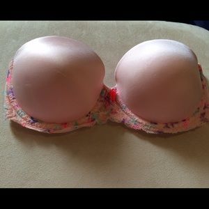 32D PINK by VS multiway push-up bra. Pale pink