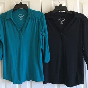 👓2 Cotton Tops 3/4 Sleeve👓