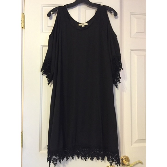 Cold shoulder dress