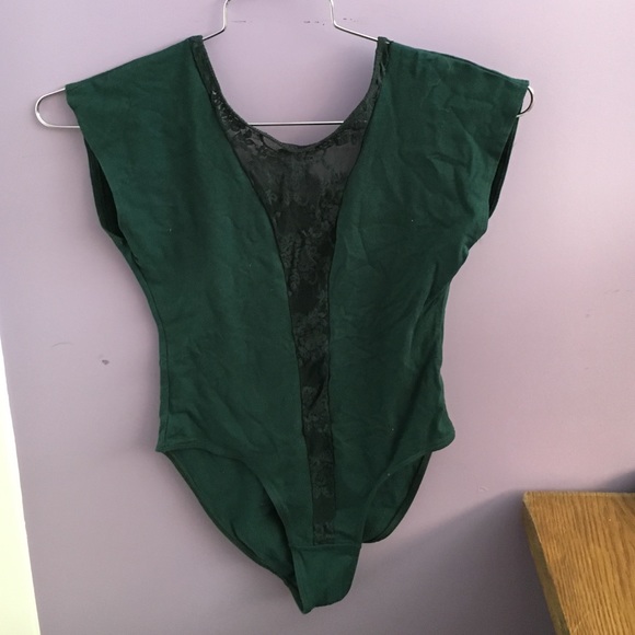 Hunter Green Leotard