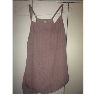 Loft tank in light purple and Navy XS