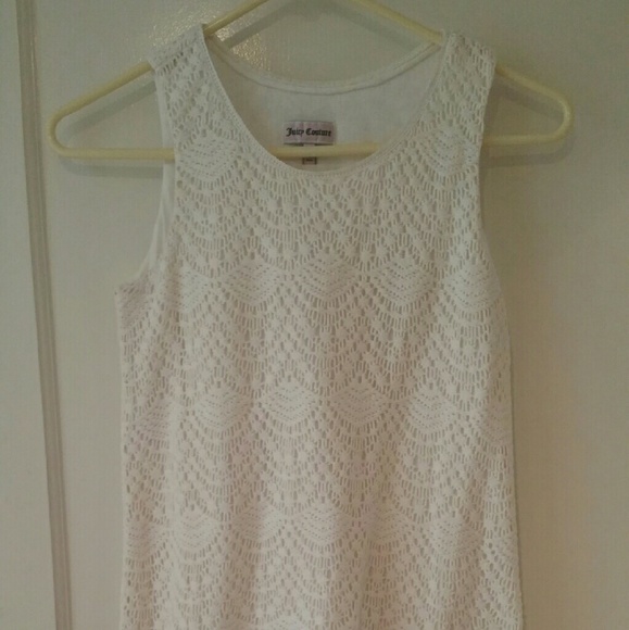 Juicy Couture Lace with Cotton Underlay Dress
