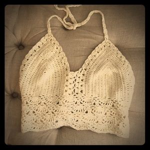Crochet bralette